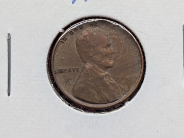 1941-D Lincoln Wheat Cent Struck from Capped Die