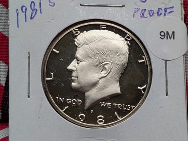 1981-S Kennedy Half Dollar, DC Proof