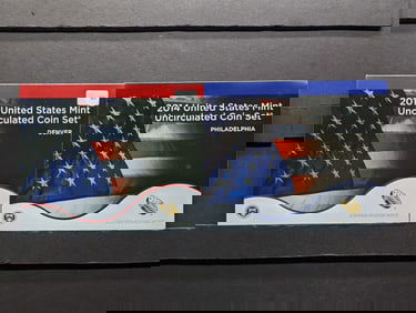 2014 P & D U. S. 28 Coin Mint Set UNC In OGP