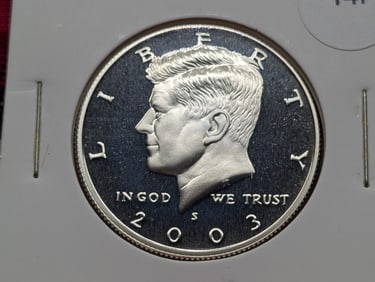 2003-S 90% Silver Kennedy Half Dollar