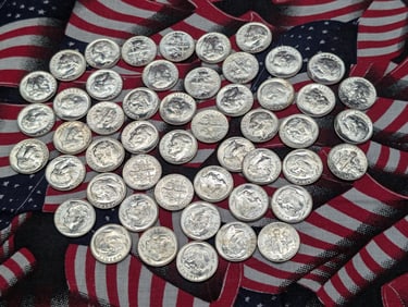 50 - 90% Silver 1963-P Roosevelt Dimes