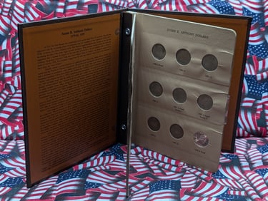 Complete Set of BU and Proof SBA Dollars 18 Coins 1979-1999