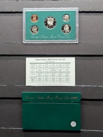 1997-S US Mint Proof Set. OGP