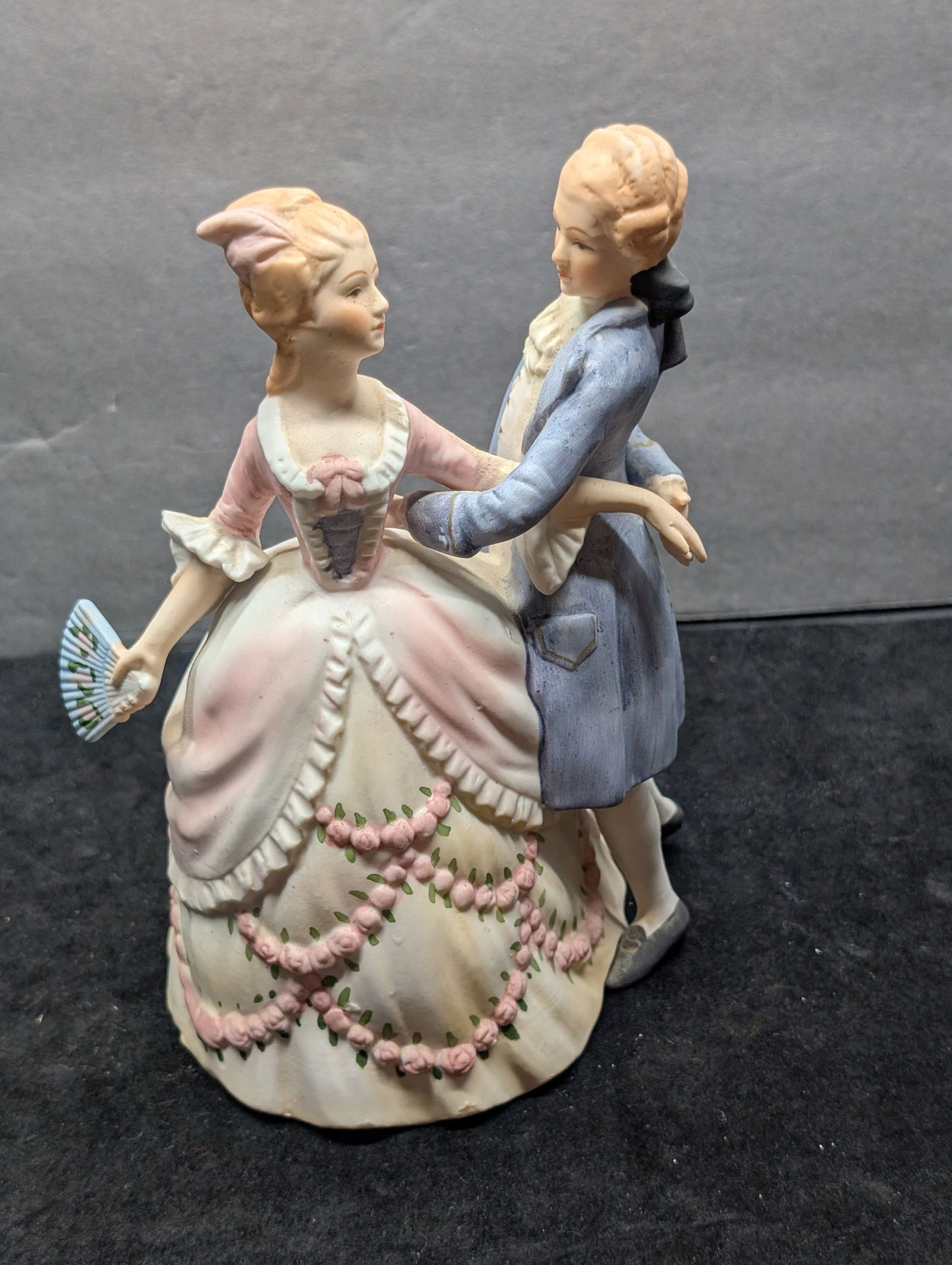 Victorian Bisque Figurine Man & Woman Dancing (1 of 5)