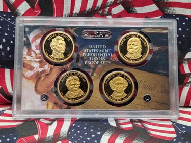 2008-S U.S. Mint Presidential $1 Coin Proof Set, NO BOX