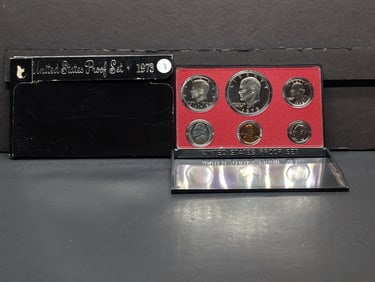 1973 -S U.S. Proof Set In OGP, Includes IKE Dollar