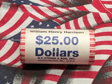 2009-P William H. Harrison Presidential Dollar $25 Roll