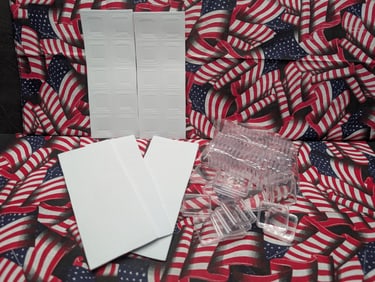 Lot Of Unused Square Coin Capsules