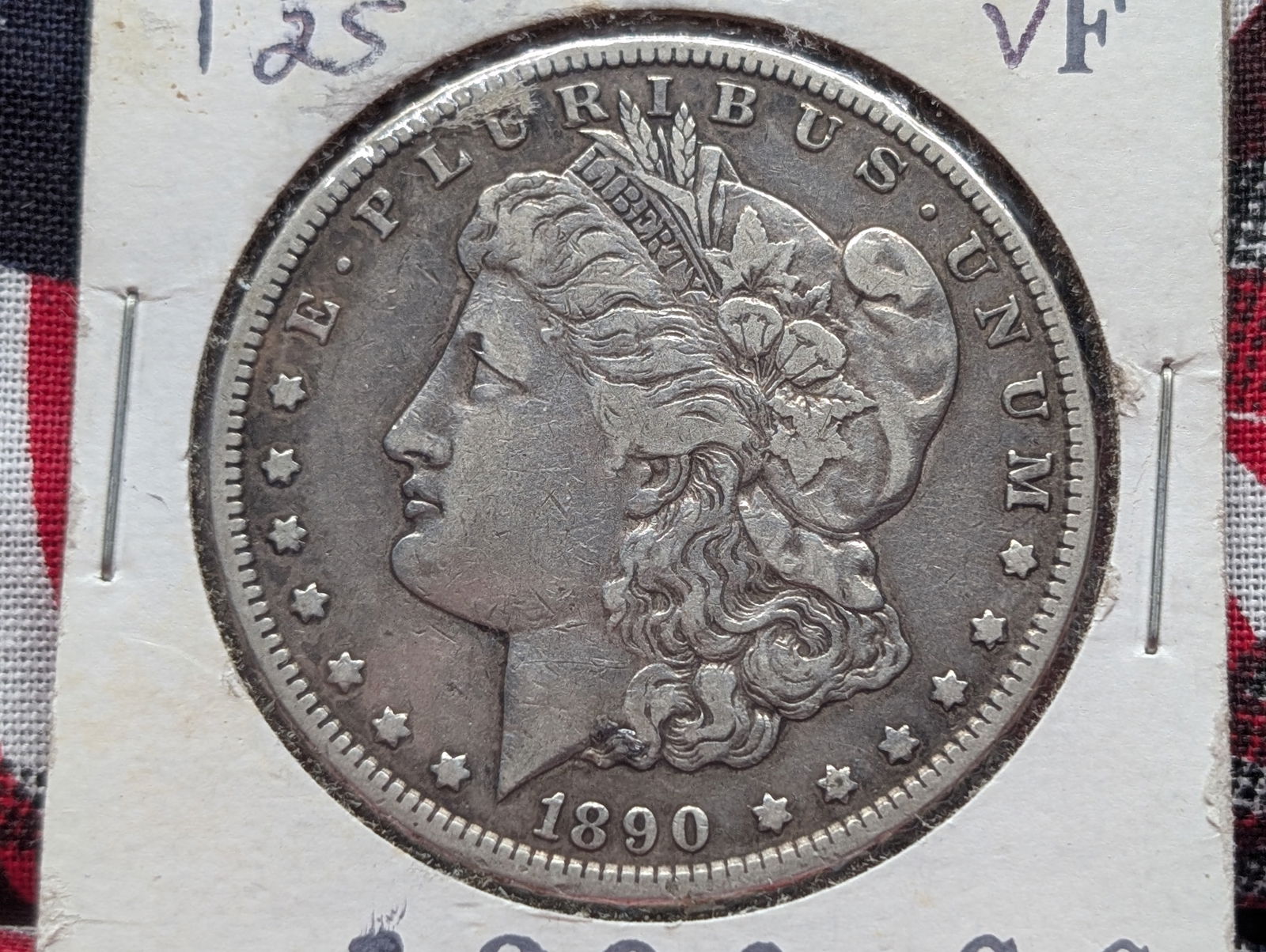 1890 CC Morgan Dollar in VF (1 of 2)