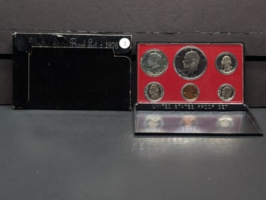1976 -S U.S. Proof Set In OGP, Includes IKE Dollar