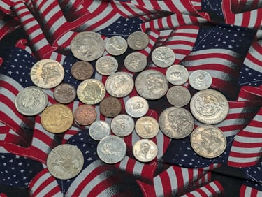 Lot of (29) Various Mexico & Canada Coins, No Silver