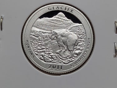 2011-S 90% Silver America the Beautiful Quarter, Montana (MT)