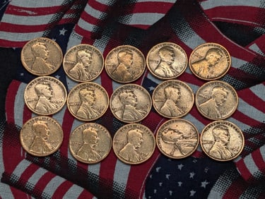 15, Teen's, Lincoln Wheat Cents