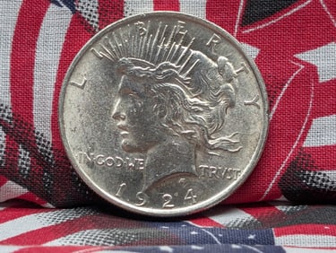1924 Peace Dollar