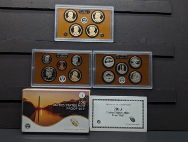 2013 -S U.S. Mint Proof Set In OGP With COA, Includes ATB Quarters, Sacagawea Treaty With The