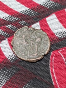 367-375 AD, Good Details, Ancient Roman Coin, Over 1,600 years old