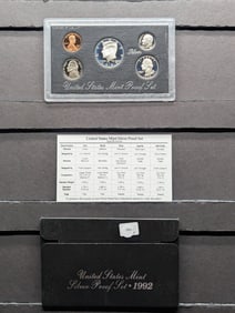 1992-S US Mint 90% Silver Proof Set. OGP