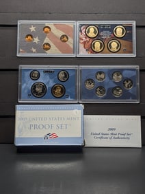 2009 -S U.S. Mint Proof Set In OGP With COA, Includes DC & U.S. Territories Quarters, Presidential