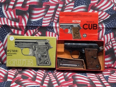 Astra Cub Automatic - 22Cal. Short -Made in Spain. Must be 21 years of Age and a resident of Ohio.