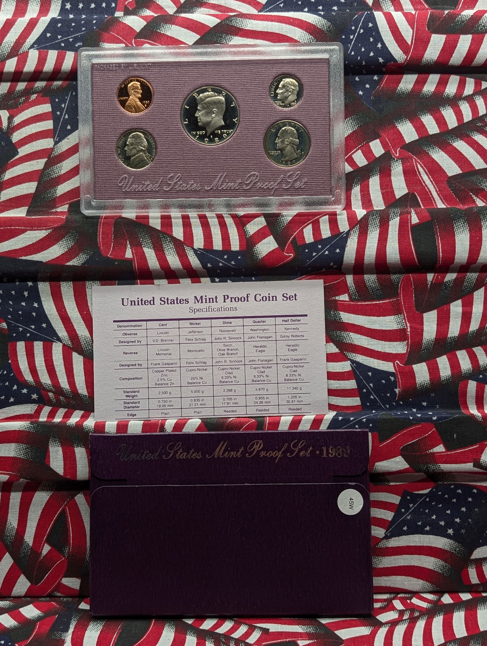 1989 -S U.S. Mint Proof Set In OGP (1 of 4)