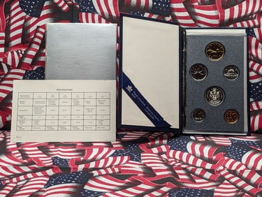 1988 Proof Canadian Birth Year Set, In Sealed Plastic Case and OGP Package by Royal Canadian Mint