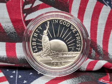 1986-S Statue of Liberty Commemorative Proof Half Dollar