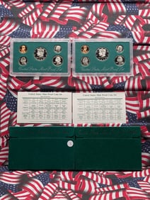 1994 -S & 1995-S U.S. Mint Proof Set In OGP