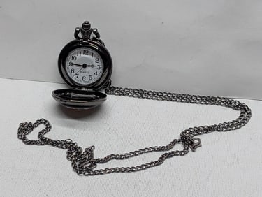 Back to the Future Pocket Watch, New, Works Great, Nice Gift!