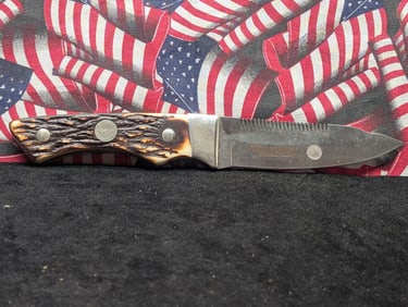 Remington R6 Fixed Blade Hunting/Survival Knife, Made in USA,