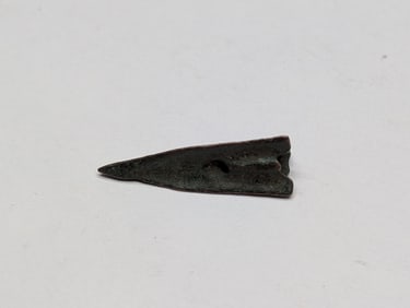 Roman Bronze Barbed Arrowhead with Poison Holes, VERY RARE, Over 1,500 Years Old!