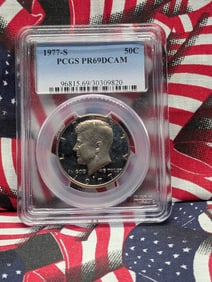 1977-S Kennedy Half Dollar, PCGS PR69DCAM