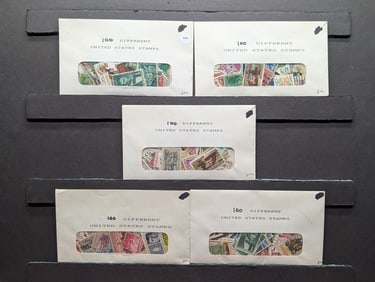 (500) Assorted U.S. Stamps