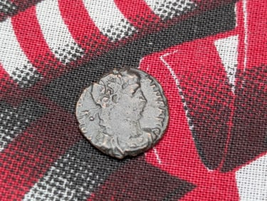 367-375 AD, EF High Grade-Amazing Details on Soldiers, Ancient Roman Coin, Over 1,600 years old