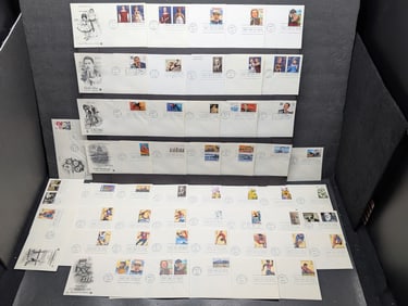 (50) Assorted First Day Cachets, Mint