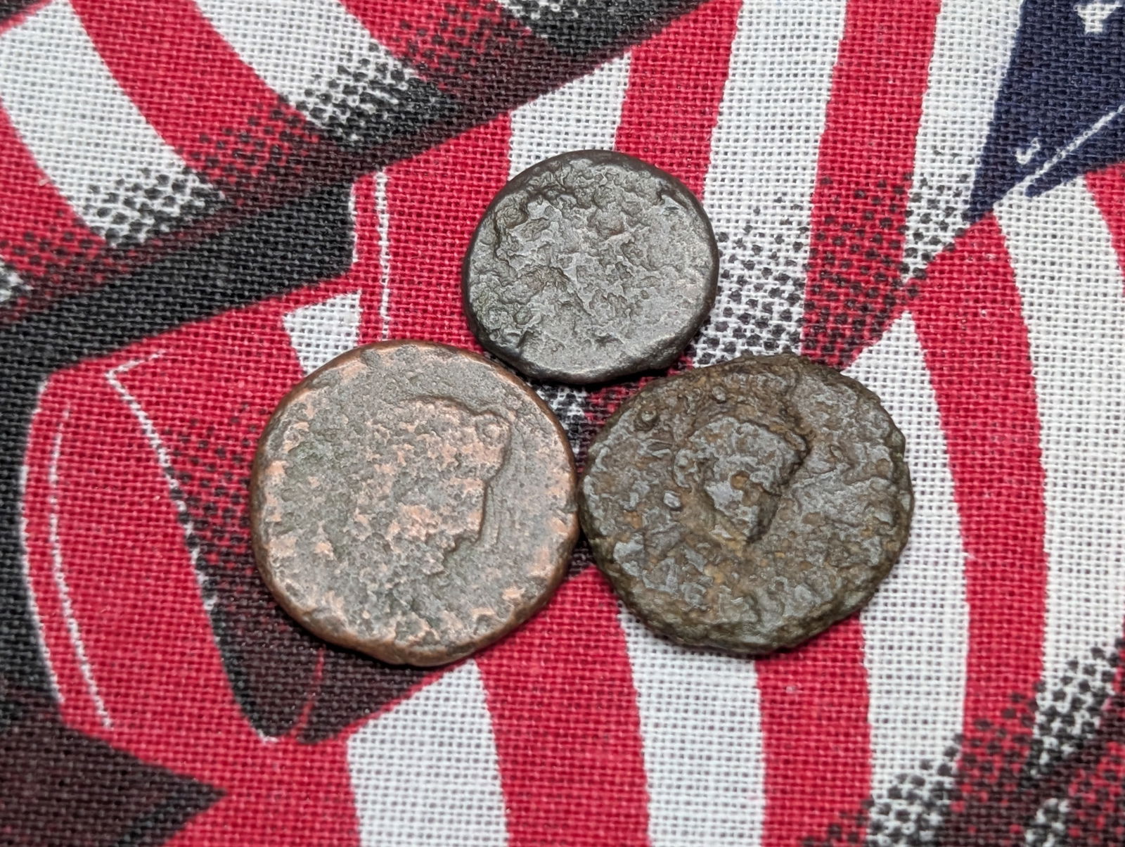 3, 367-375 AD, Ancient Roman Coins, Over 1,600 years old (1 of 2)