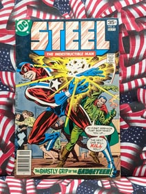 Steel-The Indestructible Man, 35c-1978, DC Comics, Amazing Ads, Comic Book, Re-live Your Past, 47