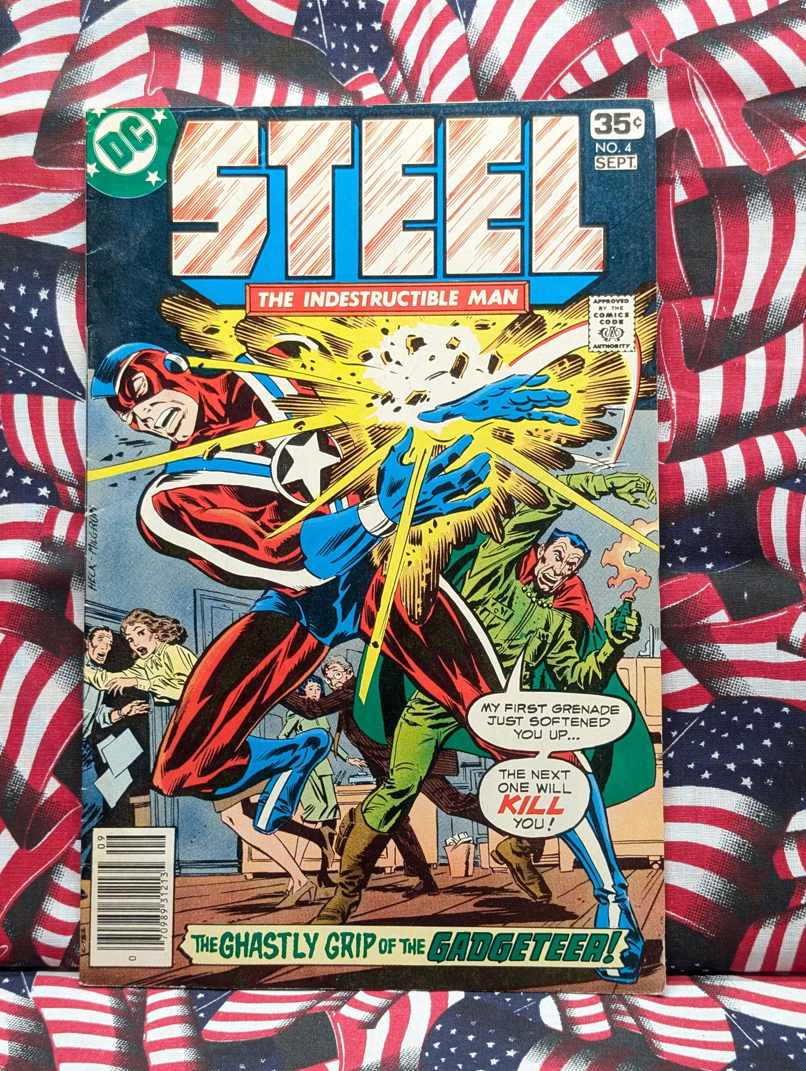 Steel-The Indestructible Man, 35c-1978, DC Comics, Amazing Ads, Comic Book, Re-live Your Past, 47 (1 of 6)