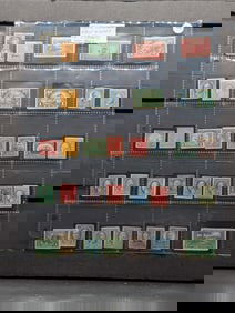 (34) New & Used Early 1900's U.S. Stamps