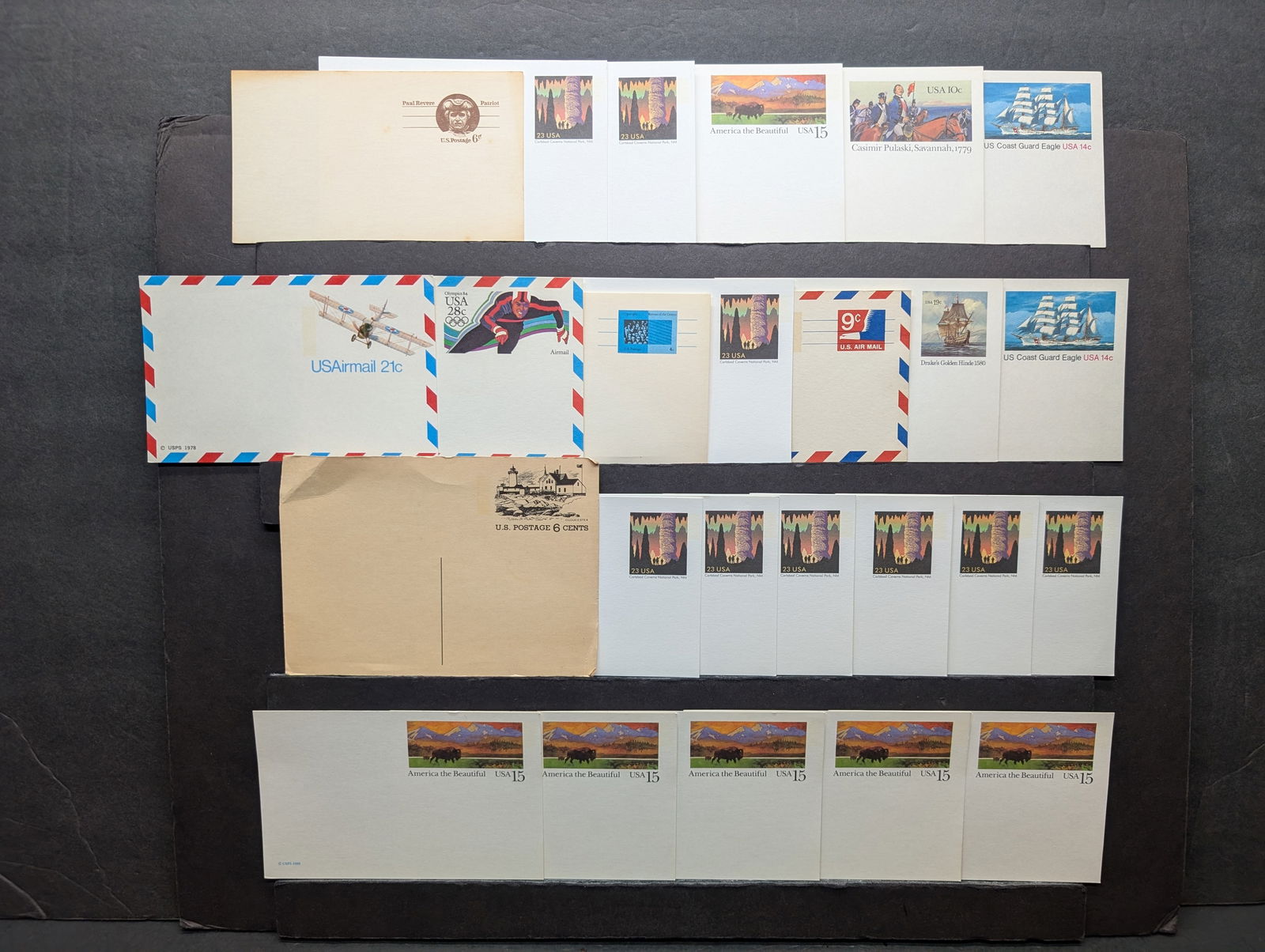 (25) Assorted U.S. Post Cards All New, Mint (1 of 7)