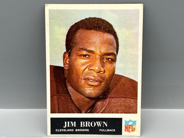 1965 Philadelphia #31 Jim Brown - HOF - Browns