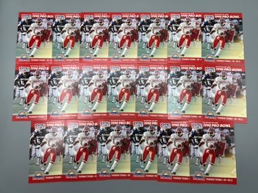 Lot of (20) 1990 Pro Set Thurman Thomas #374