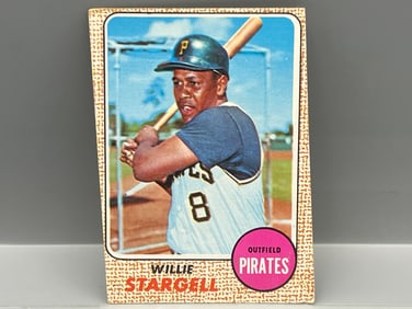 1968 Topps Willie Stargell #86 - diamond cut