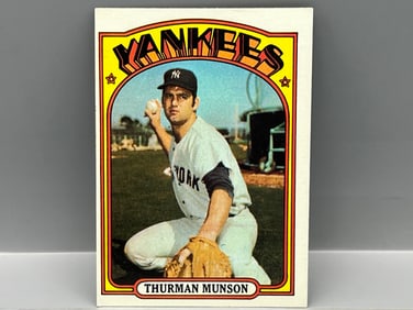 1972 Topps #441 Thurman Munson - Yankees
