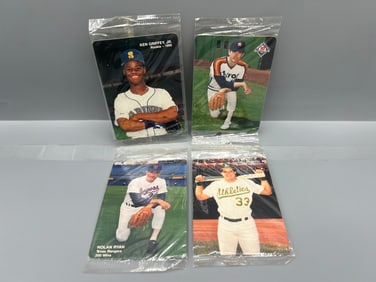 Lot of (4) 1980s & 90s Factory Sealed Mother's Cookies Cards
