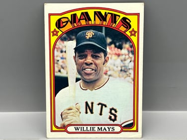 1972 Topps #49 Willie Mays - HOF - Giants
