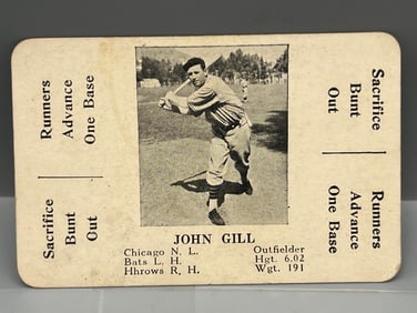 1936 S&S Game John Gill