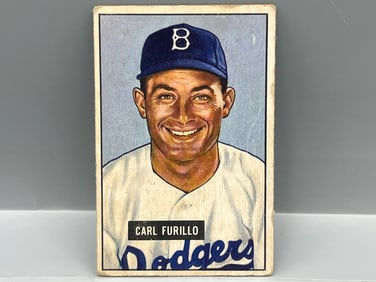 1951 Bowman Carl Furillo #81