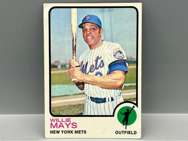 1973 Topps #305 Willie Mays - HOF - Mets
