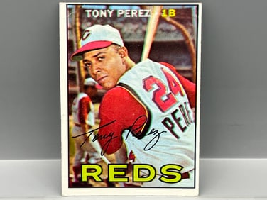 1967 Topps #476 Tony Perez SP - HOF - Reds