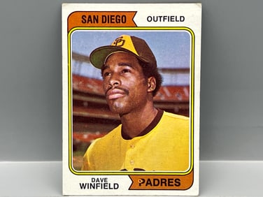 1974 Topps #456 Dave Winfield - Rookie - Padres